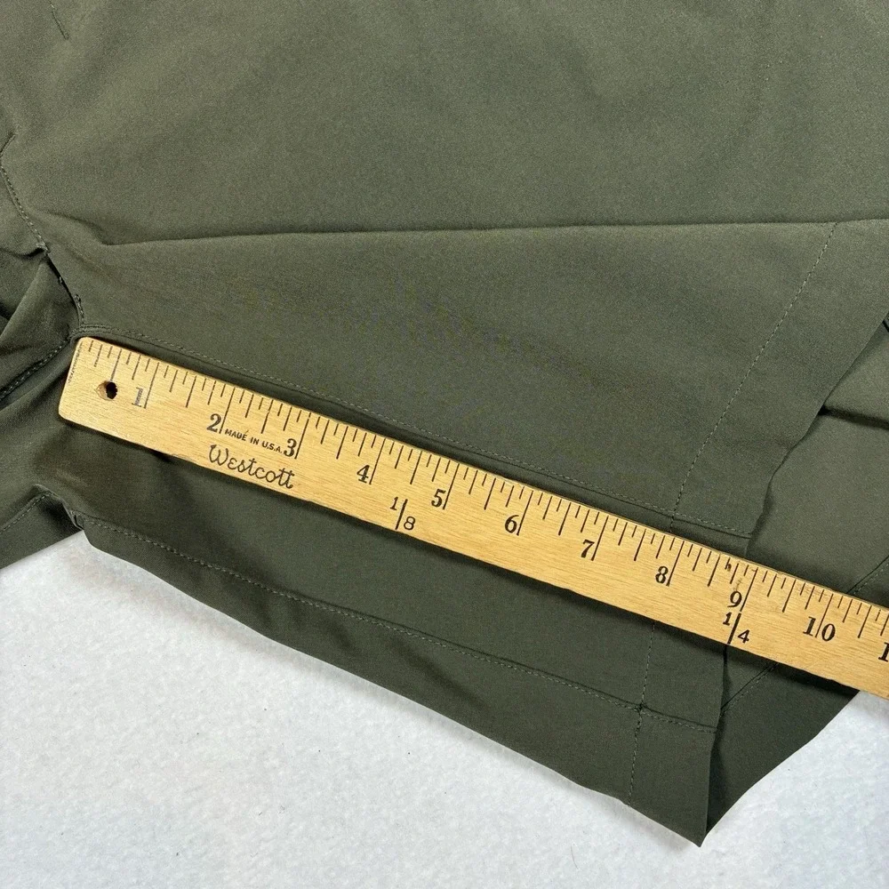 North Face Shorts Mens 36 Olive Green Paramount Stretch Hiking Outdoor Camping